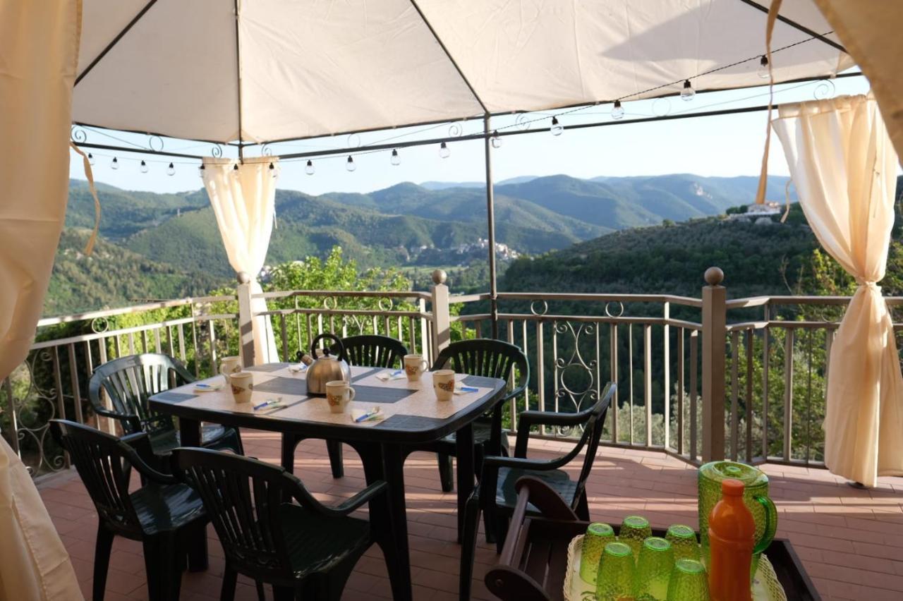 La Residenza Dei Nonni Apartment Montefranco Bagian luar foto